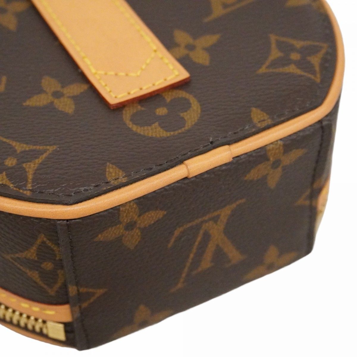 Louis Vuitton Shoulder Bag Monogram Mini Boite Chapeau Brown — view 6