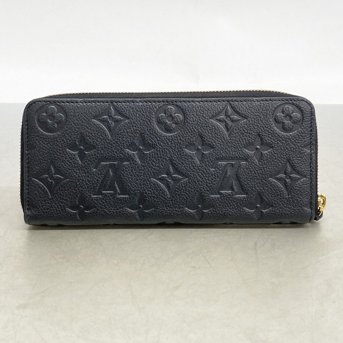 Louis Vuitton Wallet Monogram Empreinte Portefeuille Clemence Noir — view 7