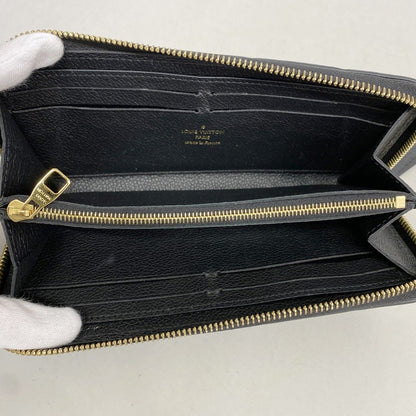 Louis Vuitton Wallet Monogram Empreinte Portefeuille Clemence Noir — view 3