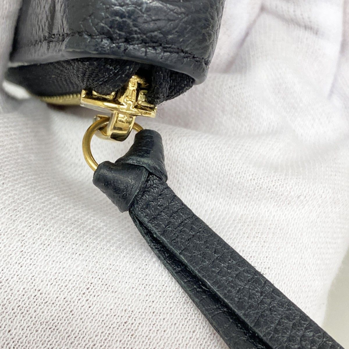 Louis Vuitton Wallet Monogram Empreinte Portefeuille Clemence Noir — view 6