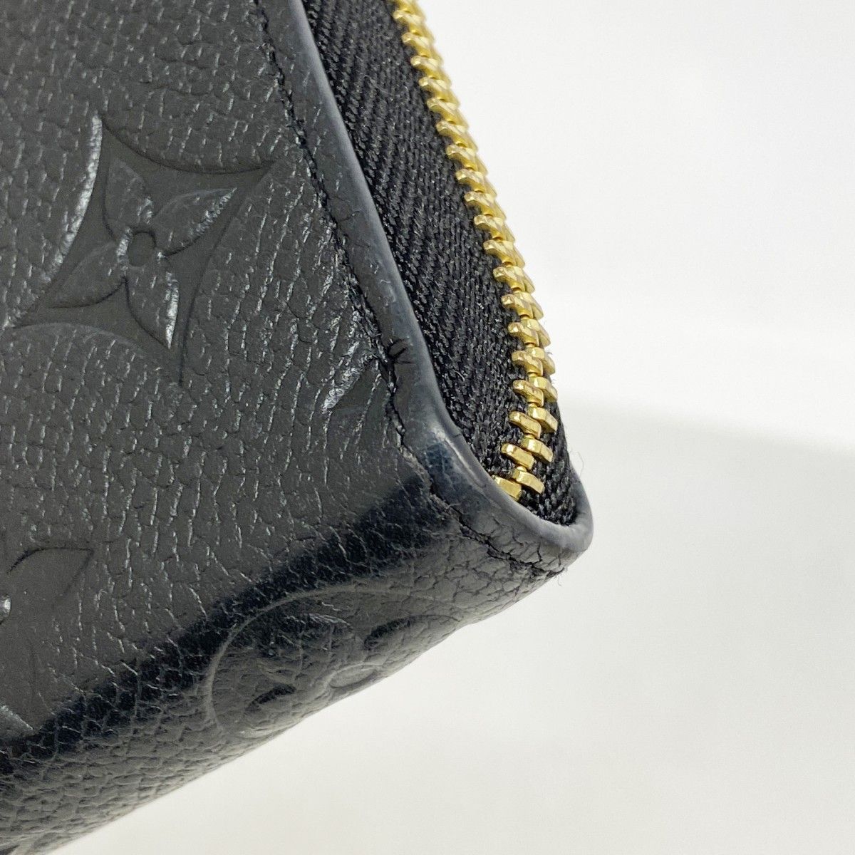 Louis Vuitton Wallet Monogram Empreinte Portefeuille Clemence Noir — view 5