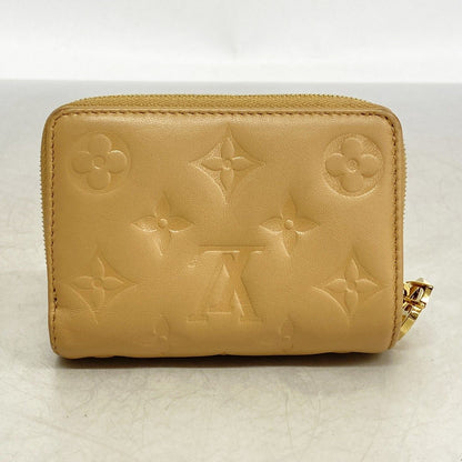 Louis Vuitton Wallet Monogram Embossed Portefeuille Lou Camel — view 8