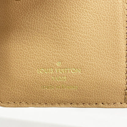 Louis Vuitton Wallet Monogram Embossed Portefeuille Lou Camel — view 4