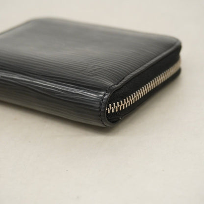 Louis Vuitton Coin Case Epi Zippy Purse Noir — view 6