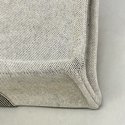 Hermes Tote New Fourre Tout Canvas Gray Silver — view 7