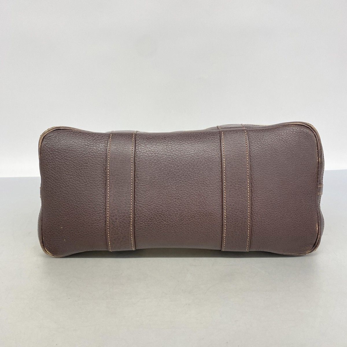 Hermes Tote Garden Party PM Toile Ash Brown Silver — view 3