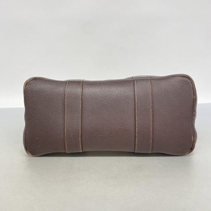 Hermes Tote Garden Party PM Toile Ash Brown Silver — view 3