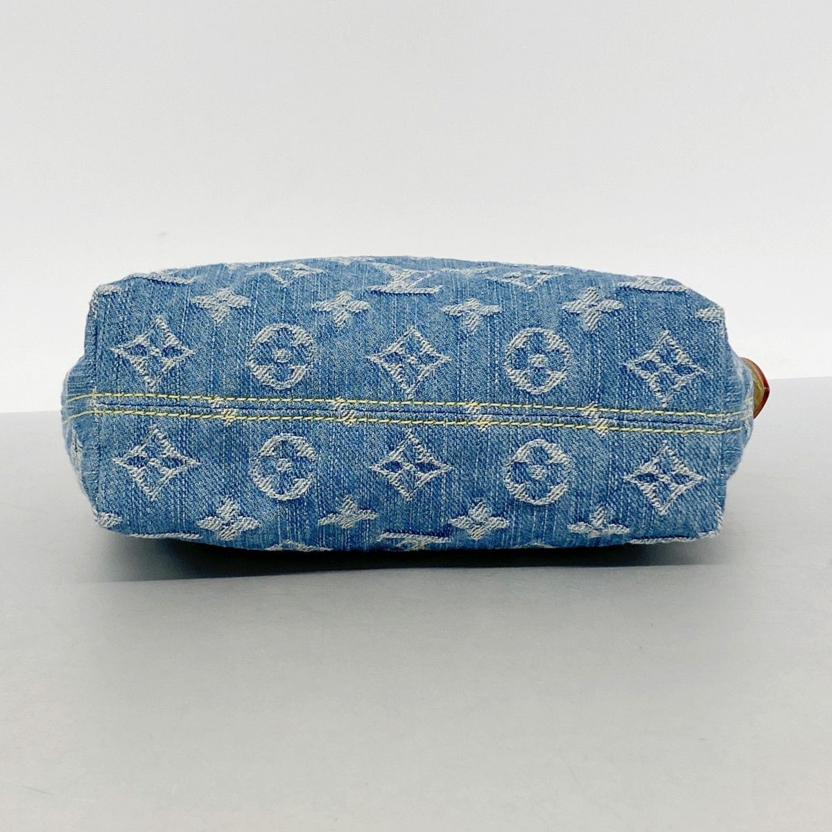 Louis Vuitton Handbag Monogram Denim Pochette Hills Blue — view 3