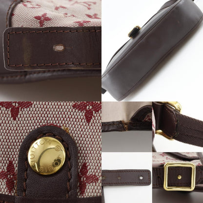 Louis Vuitton Belanger Monogram Mini Canvas Cherry Red Shoulder Bag — view 9