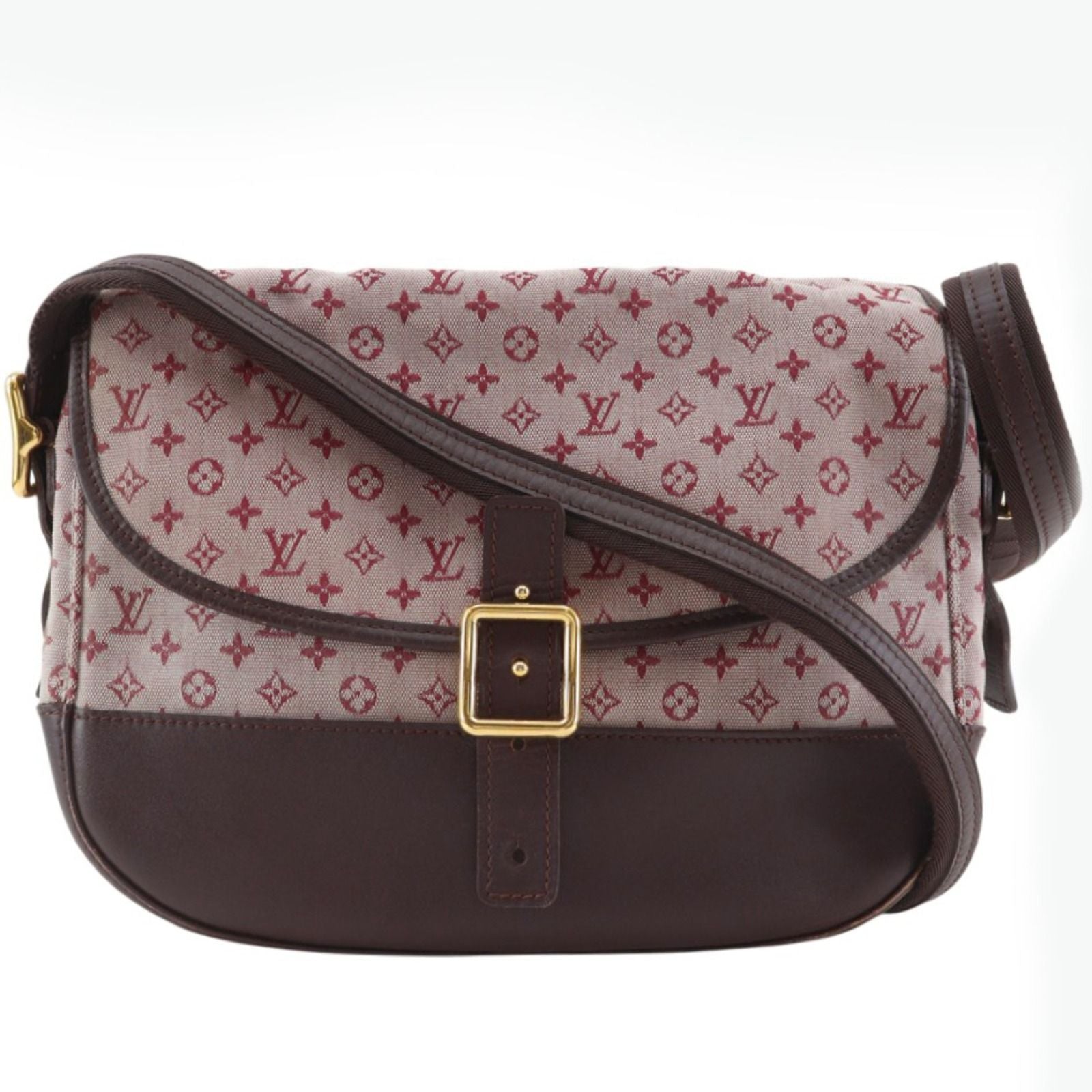 Louis Vuitton Belanger Monogram Mini Canvas Cherry Red Shoulder Bag