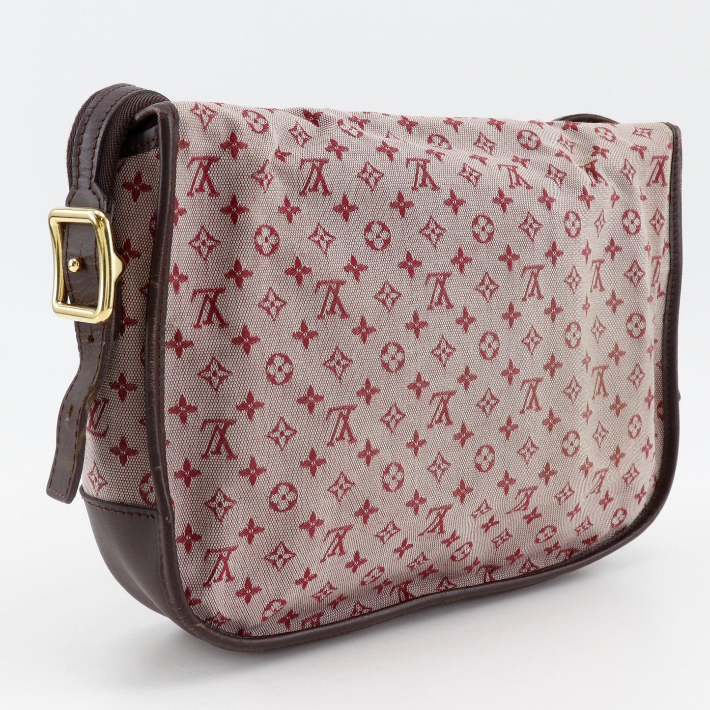 Louis Vuitton Belanger Monogram Mini Canvas Cherry Red Shoulder Bag — view 3