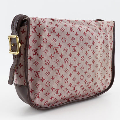 Louis Vuitton Belanger Monogram Mini Canvas Cherry Red Shoulder Bag — view 3