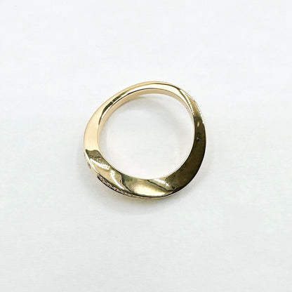 Cartier Ballerina Diamond Yellow Gold Ring 47 No 7 — view 4