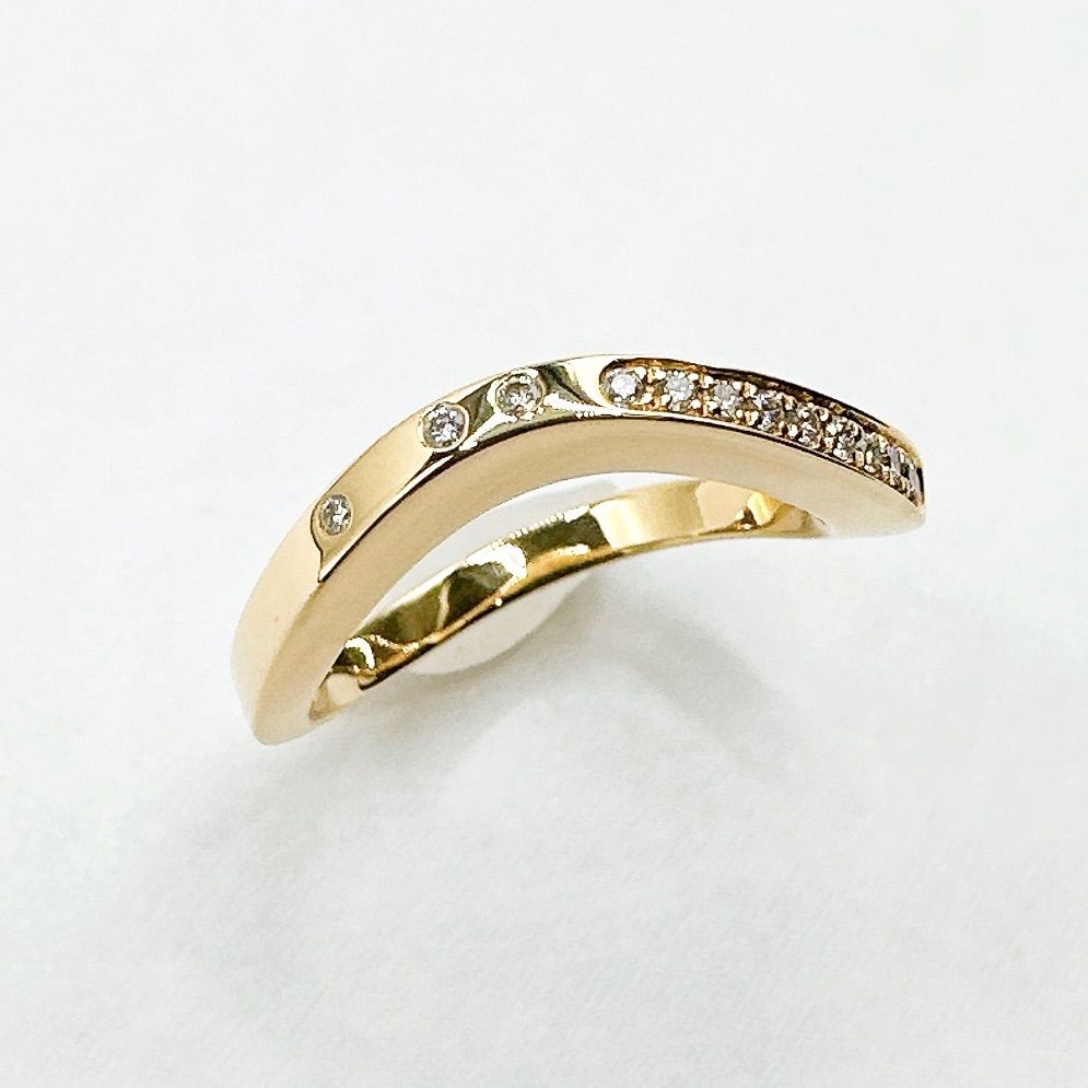 Cartier Ballerina Diamond Yellow Gold Ring 47 No 7 — view 3