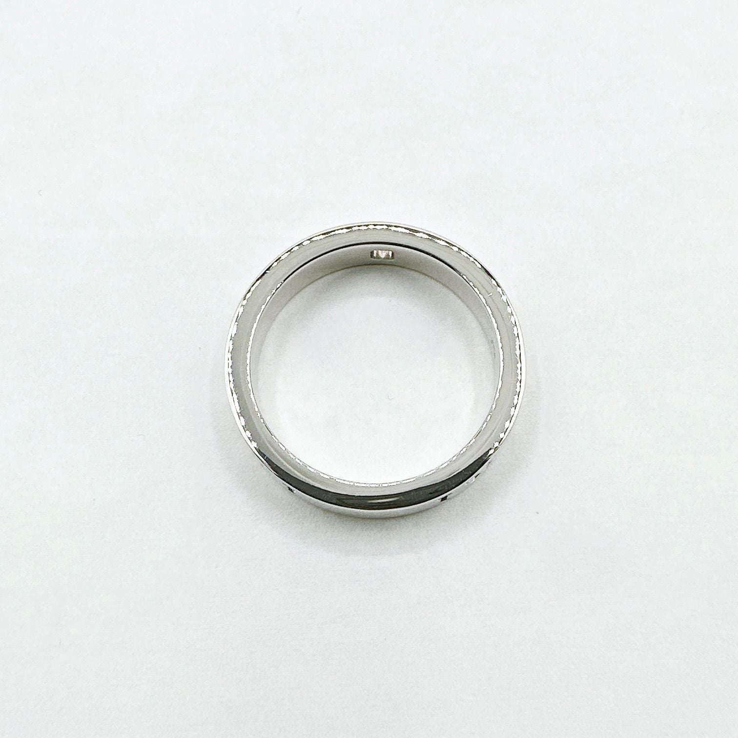 Bvlgari Double Logo Diamond White Gold Ring — view 5