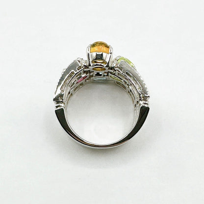 Bvlgari Allegra Multi White Gold Ring — view 3