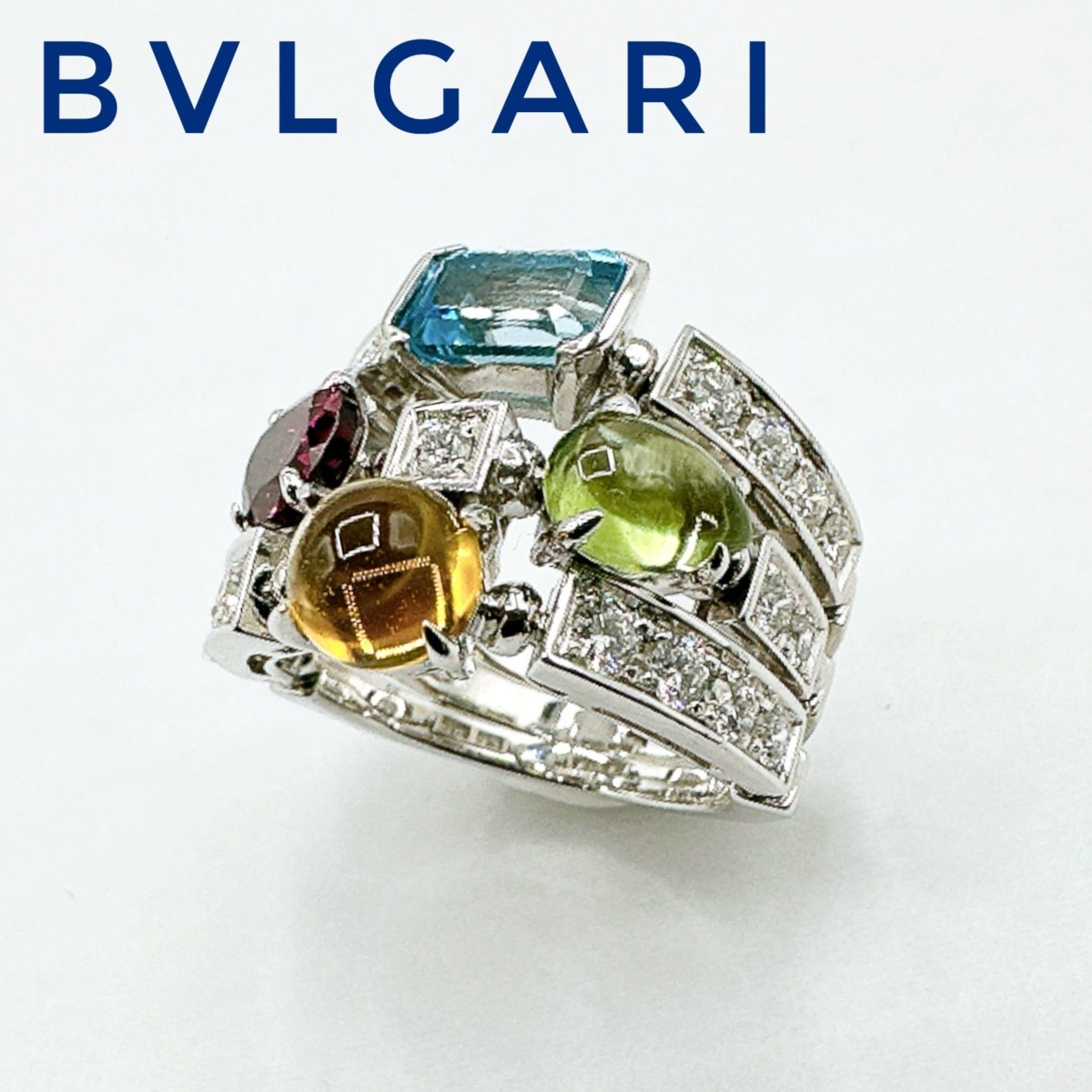 Bvlgari Allegra Multi White Gold Ring