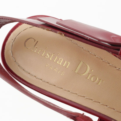 Dior Patent Ribbon Mule — view 7