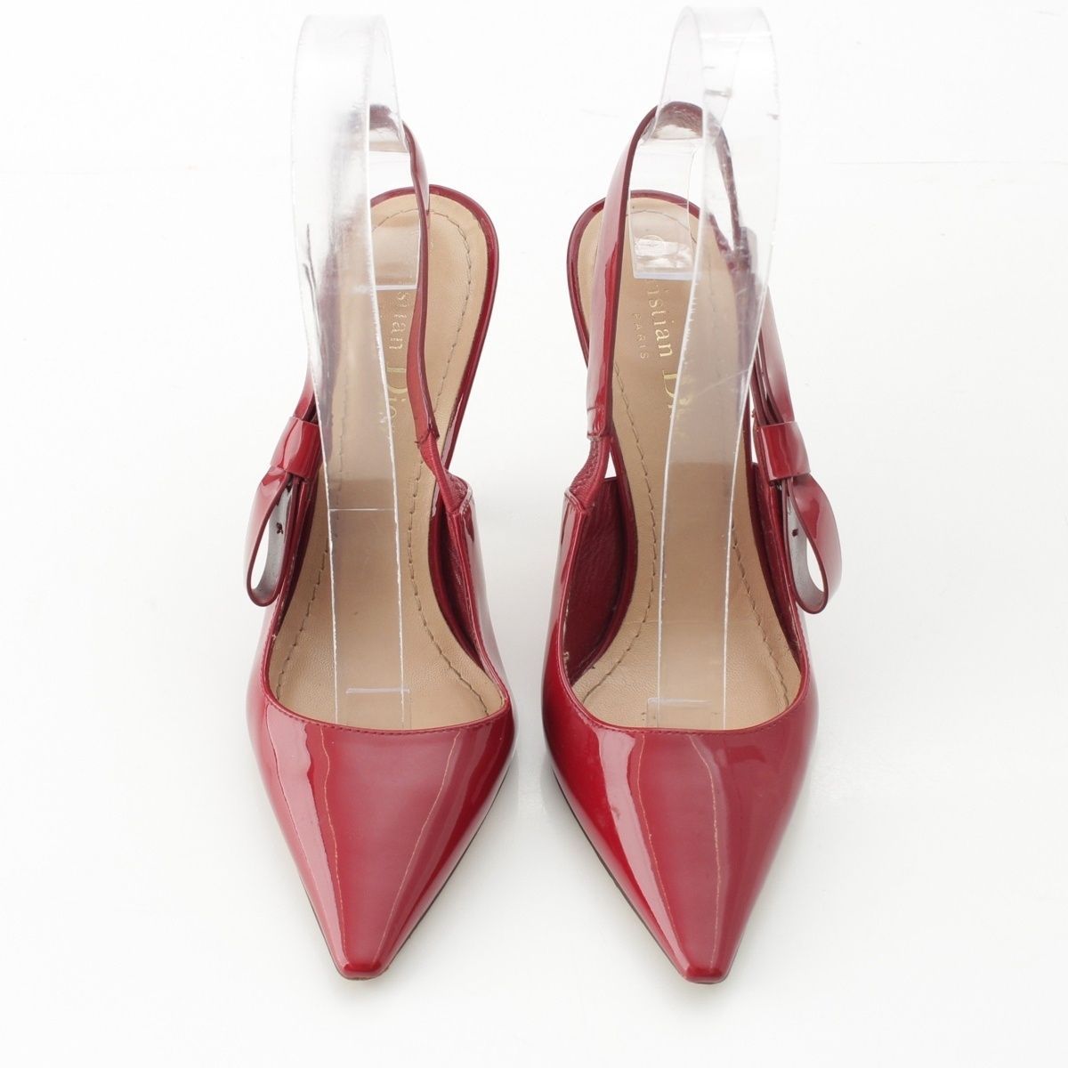 Dior Patent Ribbon Mule — view 2