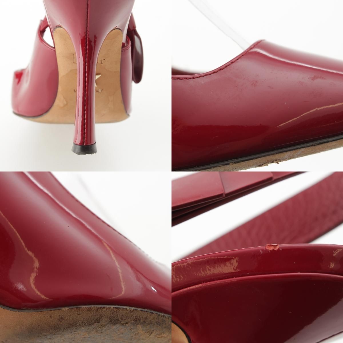 Dior Patent Ribbon Mule — view 9