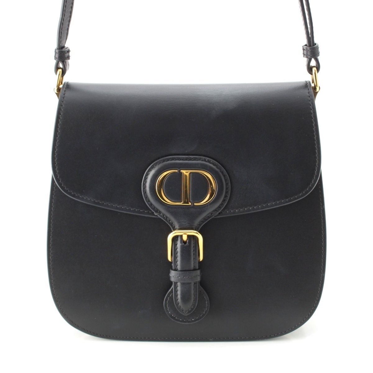 Dior Boby M Bobby Leather Shoulder Bag Black