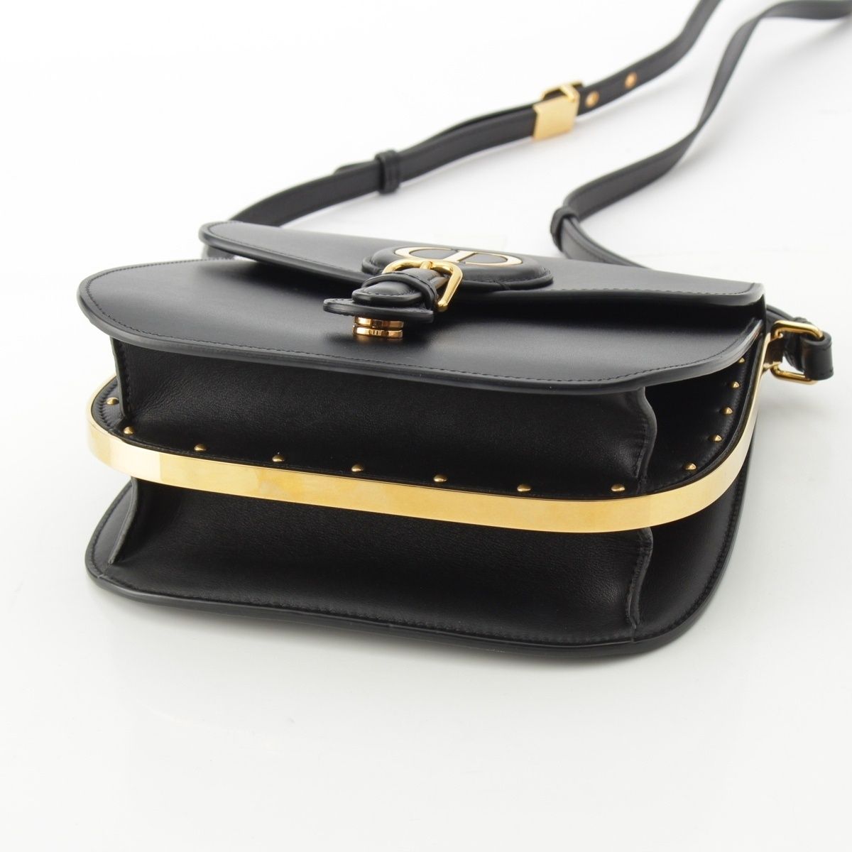 Dior Boby M Bobby Leather Shoulder Bag Black — view 5