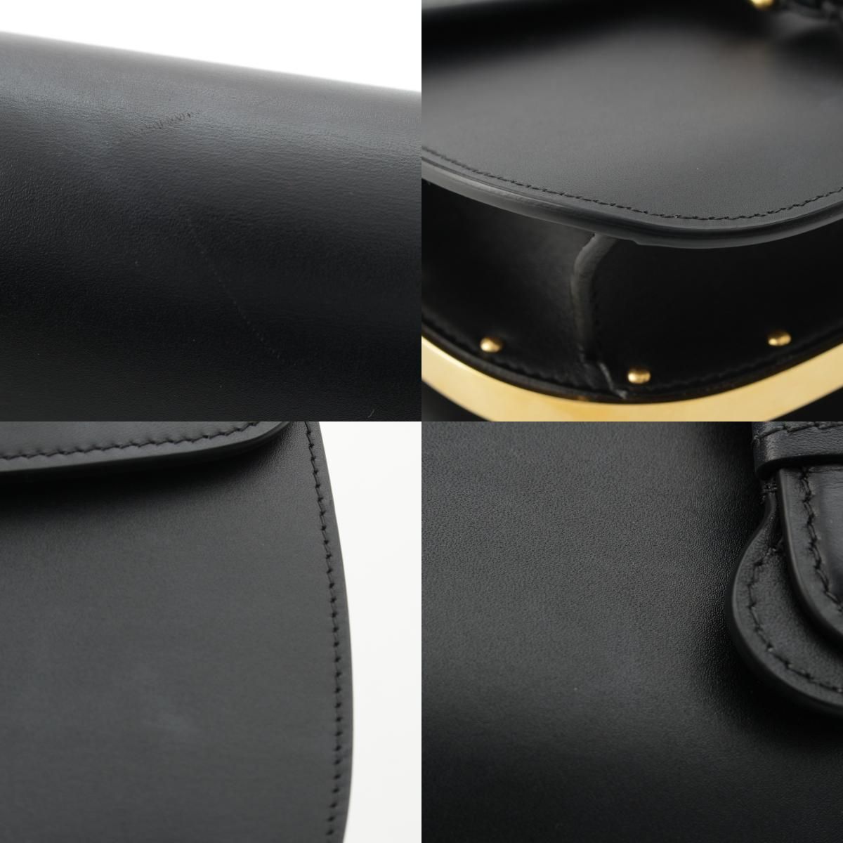 Dior Boby M Bobby Leather Shoulder Bag Black — view 9