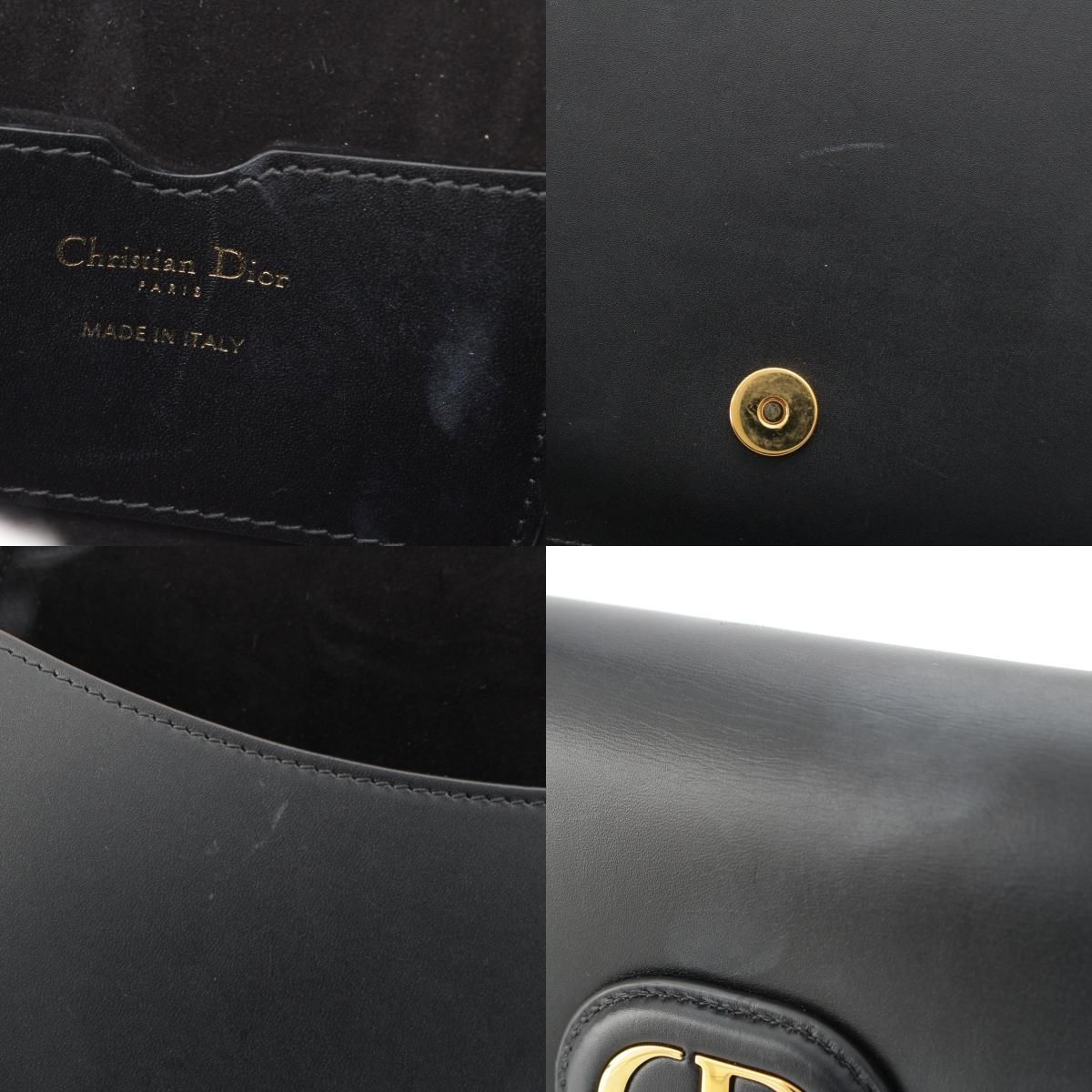 Dior Boby M Bobby Leather Shoulder Bag Black — view 8