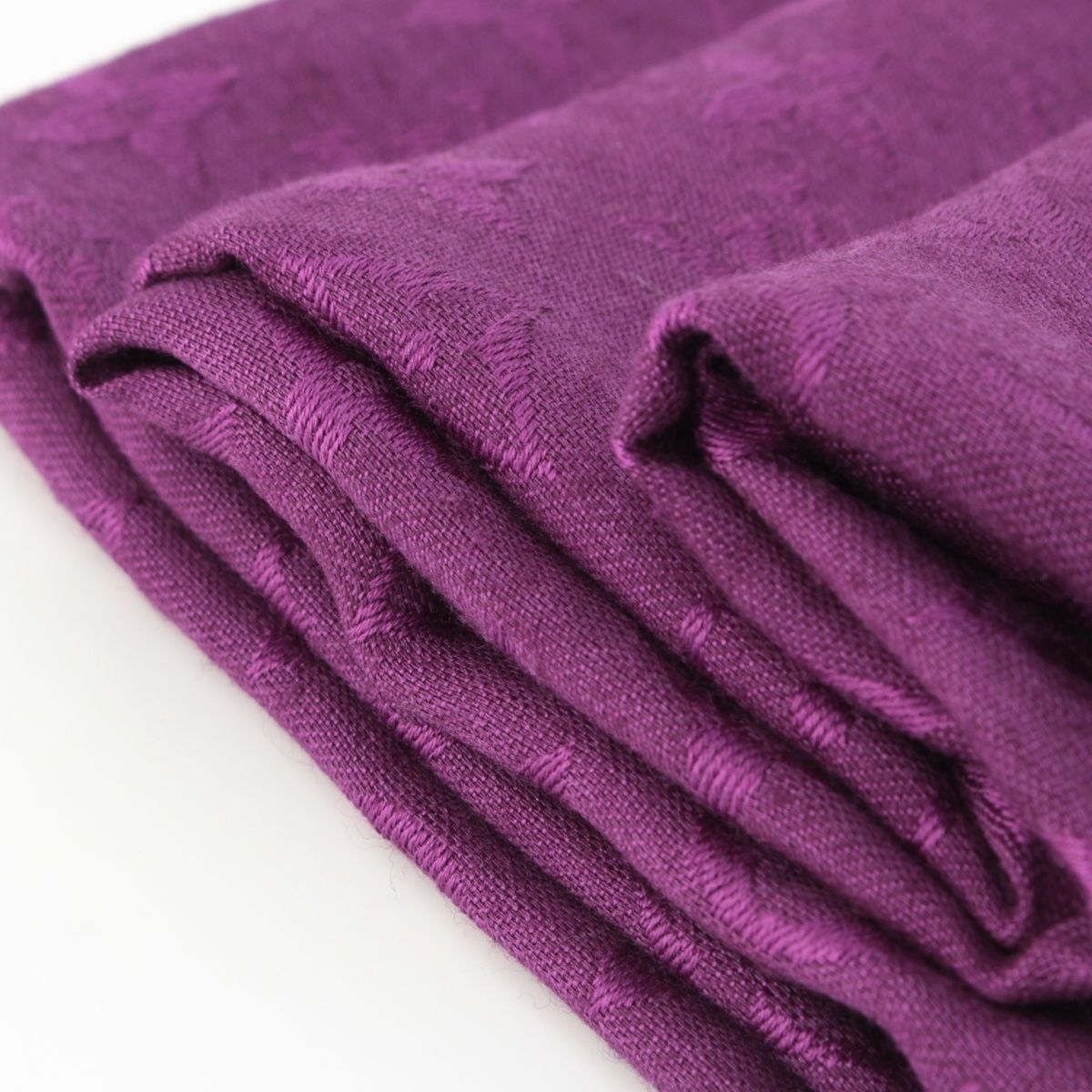 Louis Vuitton Silk Wool Monogram Shine Scarf Shawl Purple — view 7