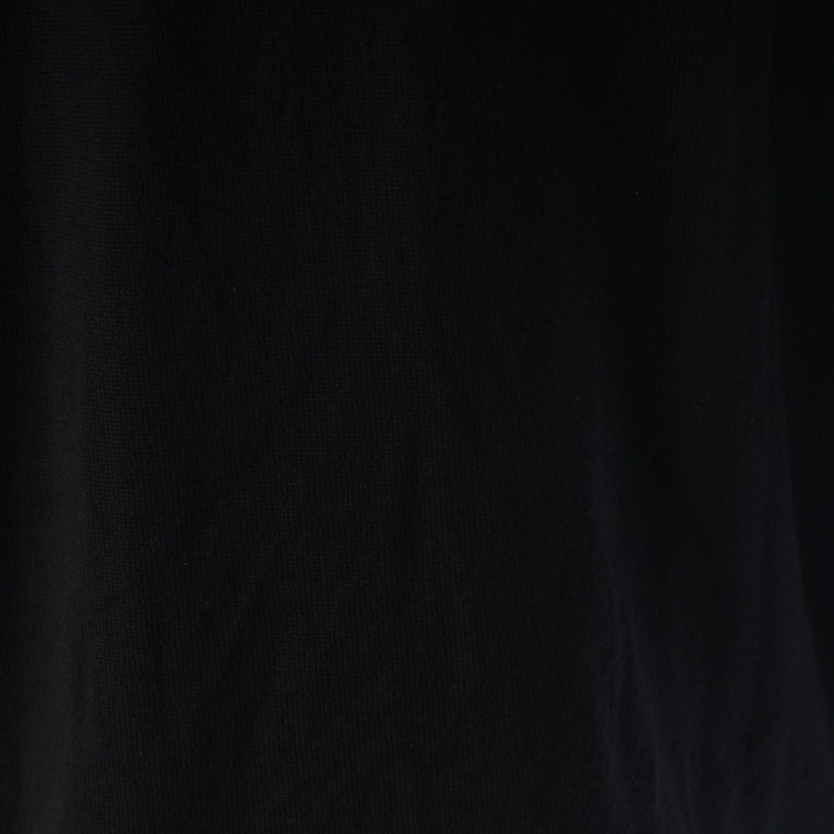 Loewe Wool Anagram Long Sleeve Cardigan Top Black — view 9