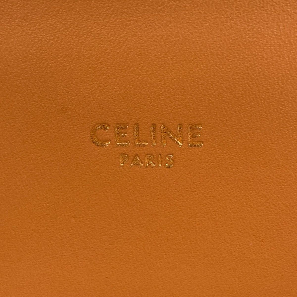 Celine Vertical Cover 2-Way Handbag Canvas — view 6