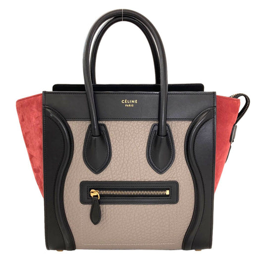 Celine Luggage Micro Handbag Calf