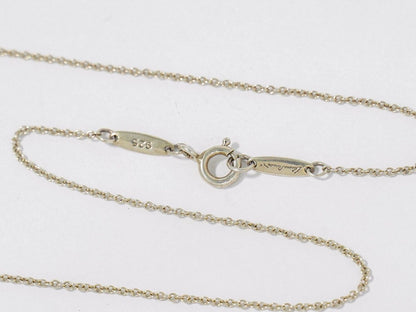 Tiffany & Co Teardrop 925 Necklace Pendant Silver — view 3