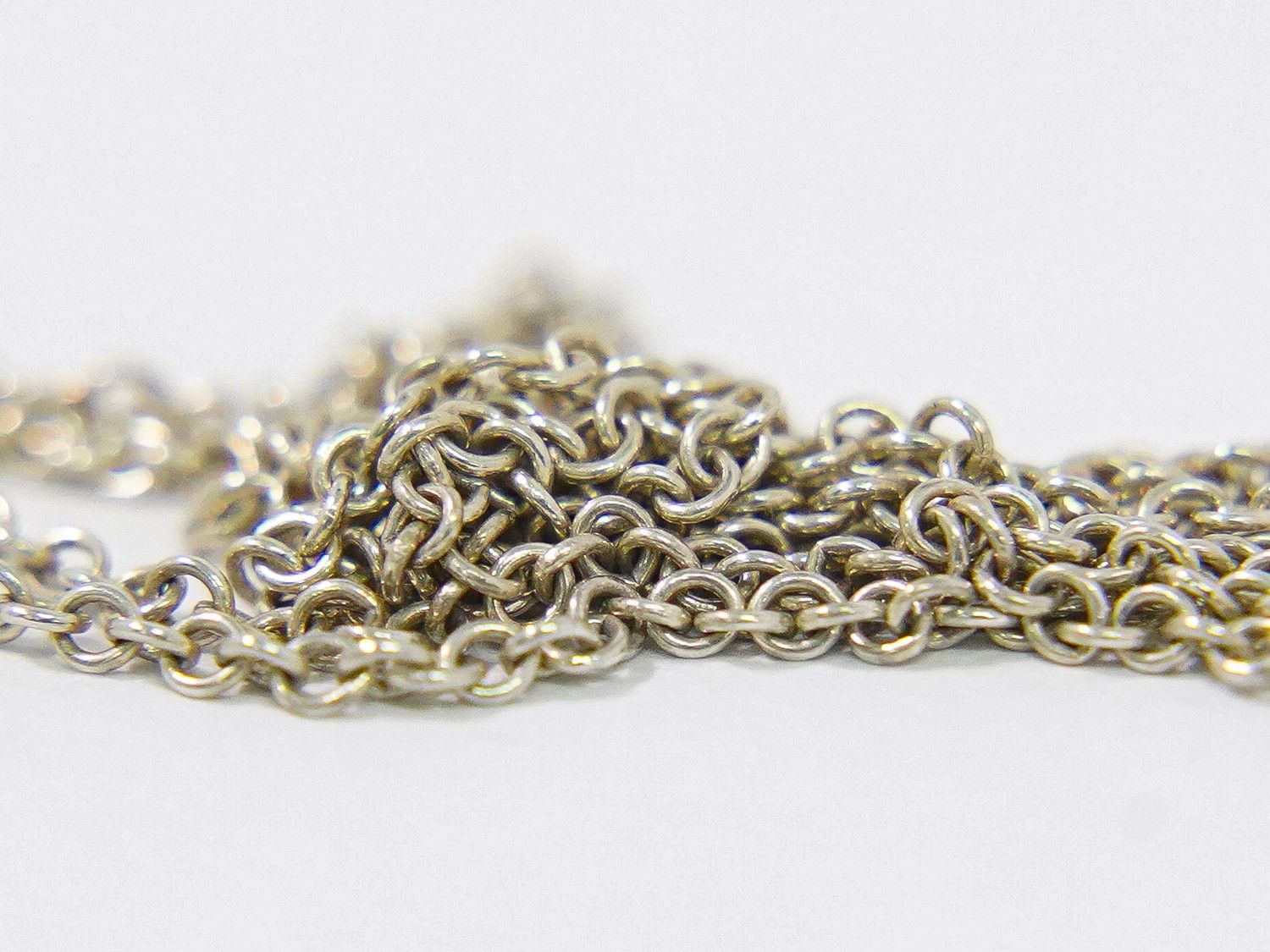Tiffany & Co Teardrop 925 Necklace Pendant Silver — view 5