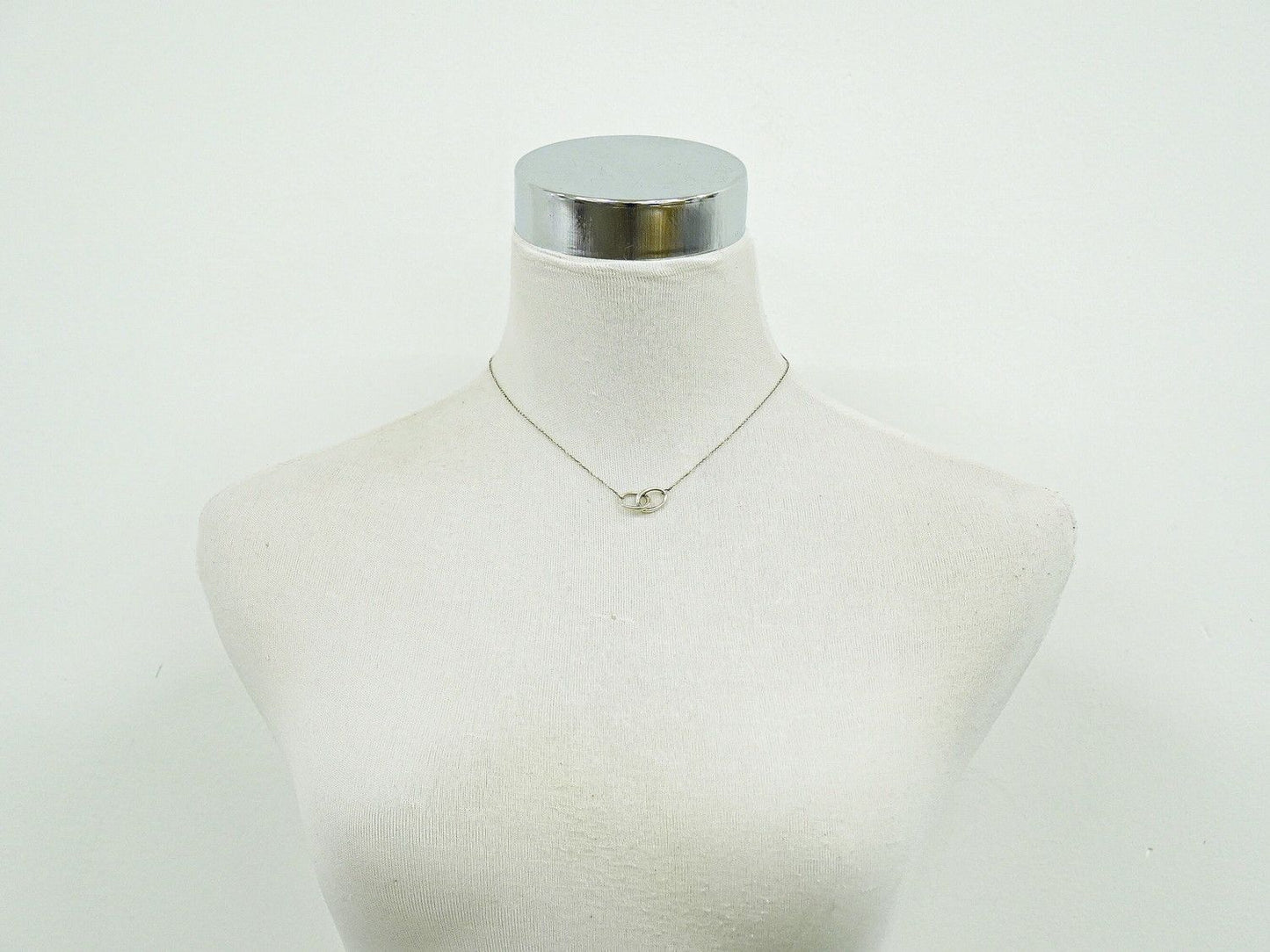 Tiffany & Co Double Loop 925 Necklace Pendant Silver — view 6