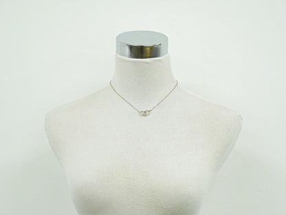 Tiffany & Co Double Loop 925 Necklace Pendant Silver — view 6
