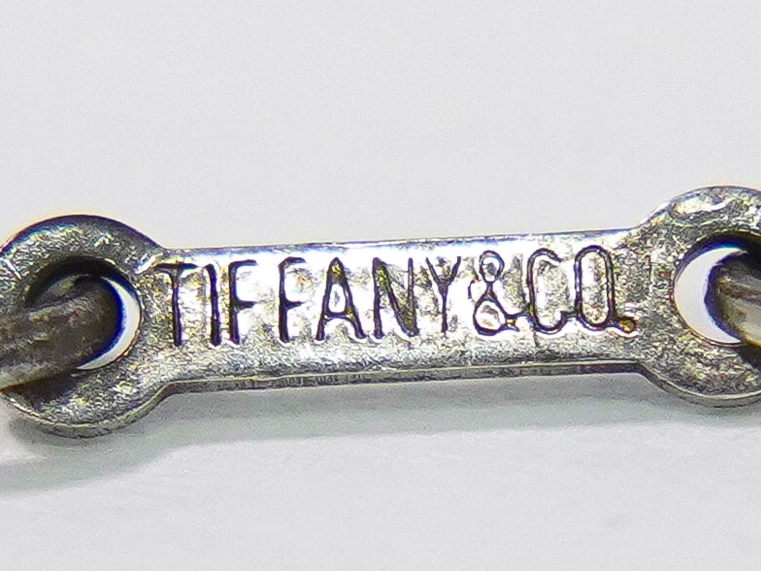Tiffany & Co Double Loop 925 Necklace Pendant Silver — view 7
