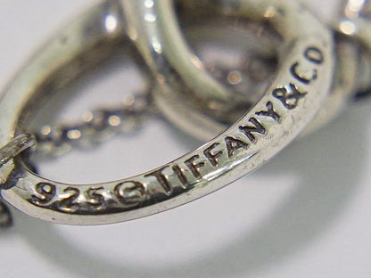 Tiffany & Co Double Loop 925 Necklace Pendant Silver — view 9