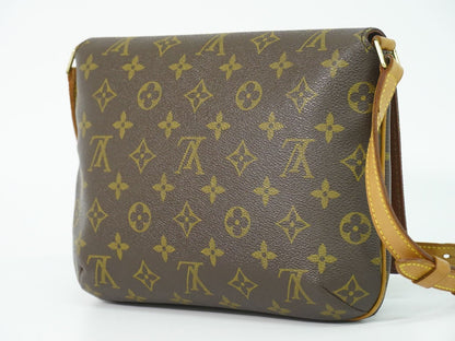 Louis Vuitton LV Musette Tango Short Monogram Shoulder Bag Brown — view 2