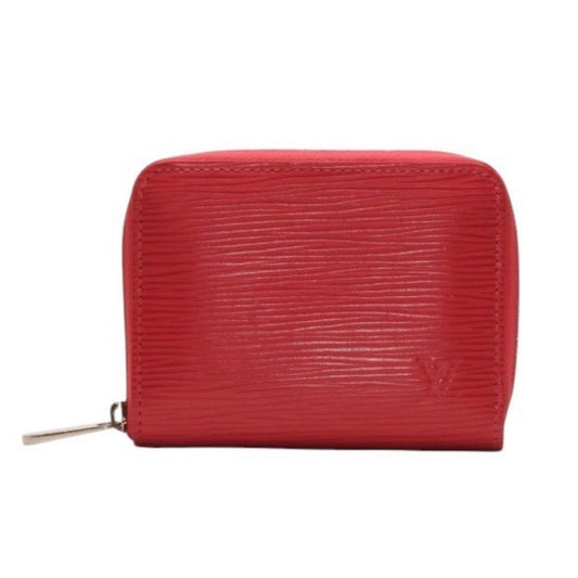 Louis Vuitton Zippy Coin Purse Epi Leather Pink Silver