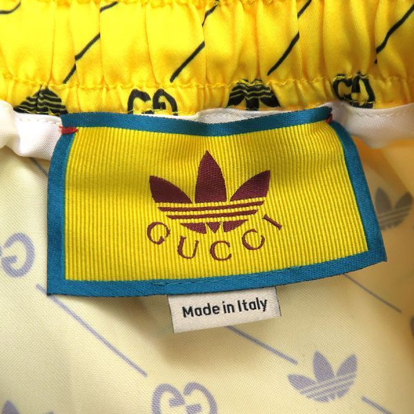 Gucci Adidas Shorts Yellow — view 9