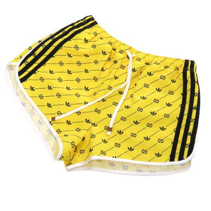 Gucci Adidas Shorts Yellow — view 7