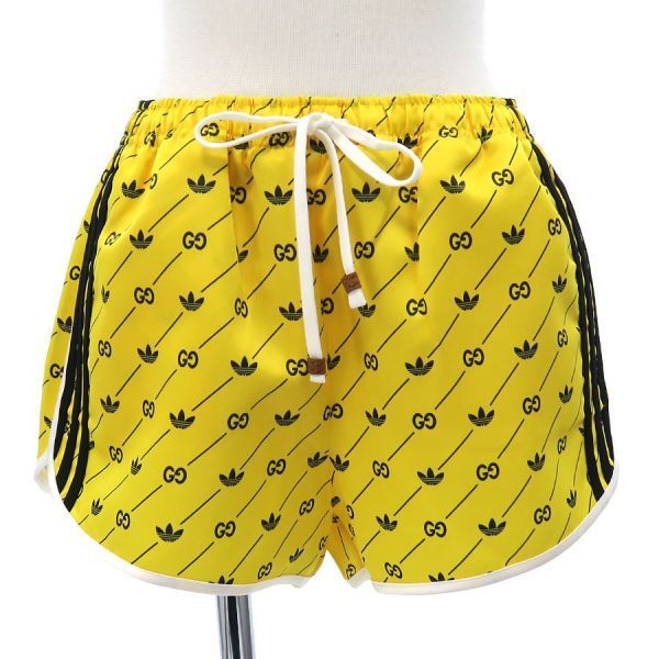 Gucci Adidas Shorts Yellow
