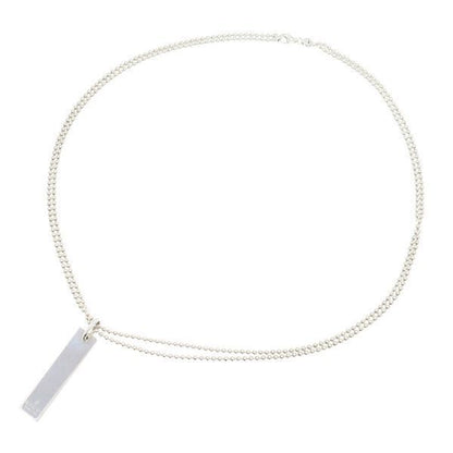 Gucci Logo Bar Necklace