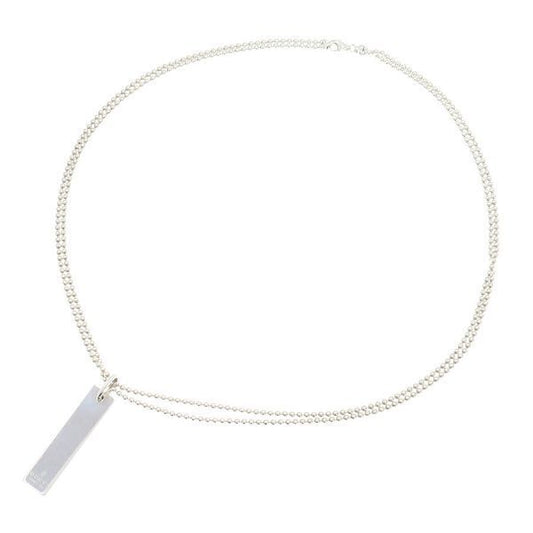 Gucci Logo Bar Necklace