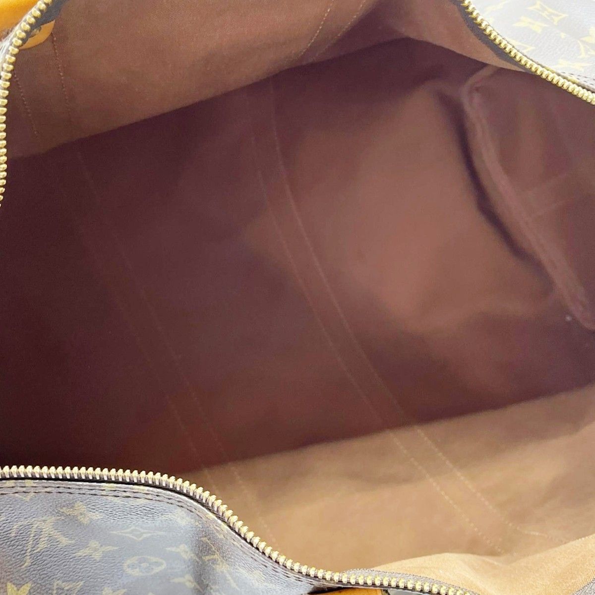 Louis Vuitton Boston Bag Monogram Keepall Bandouliere with Cadena — view 9