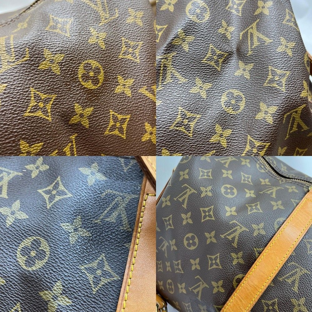 Louis Vuitton Boston Bag Monogram Keepall Bandouliere with Cadena — view 8