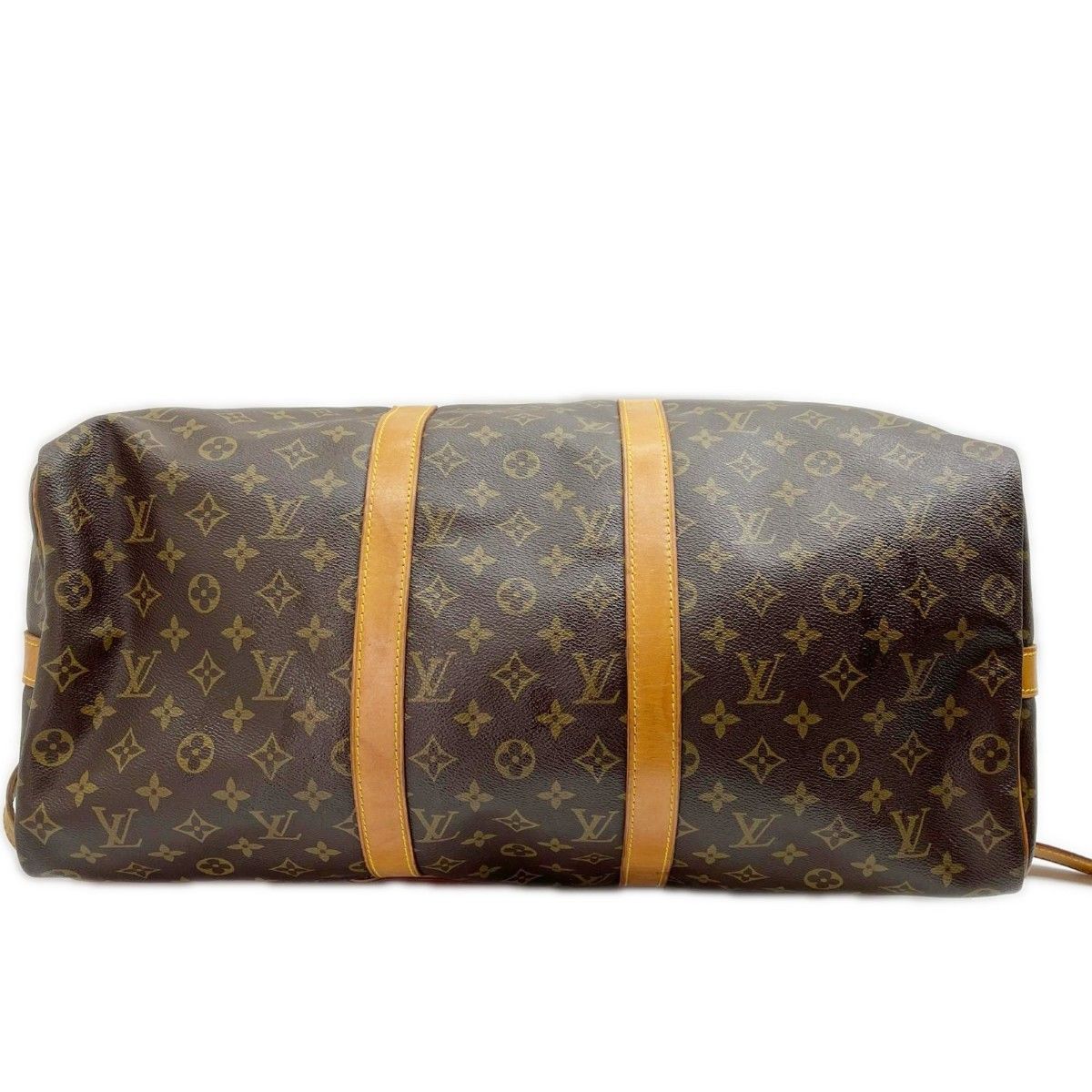 Louis Vuitton Boston Bag Monogram Keepall Bandouliere with Cadena — view 5