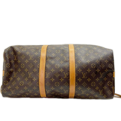 Louis Vuitton Boston Bag Monogram Keepall Bandouliere with Cadena — view 5