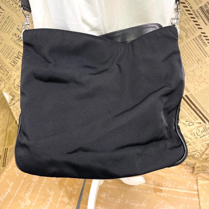 Gucci Handbag Shoulder Nylon Black Bamboo Travel — view 2